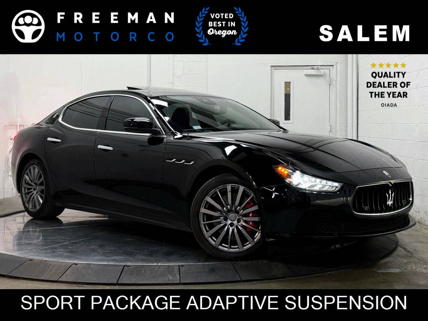 2017 Maserati Ghibli S — Sedan — 53,548 mi — Salem, OR