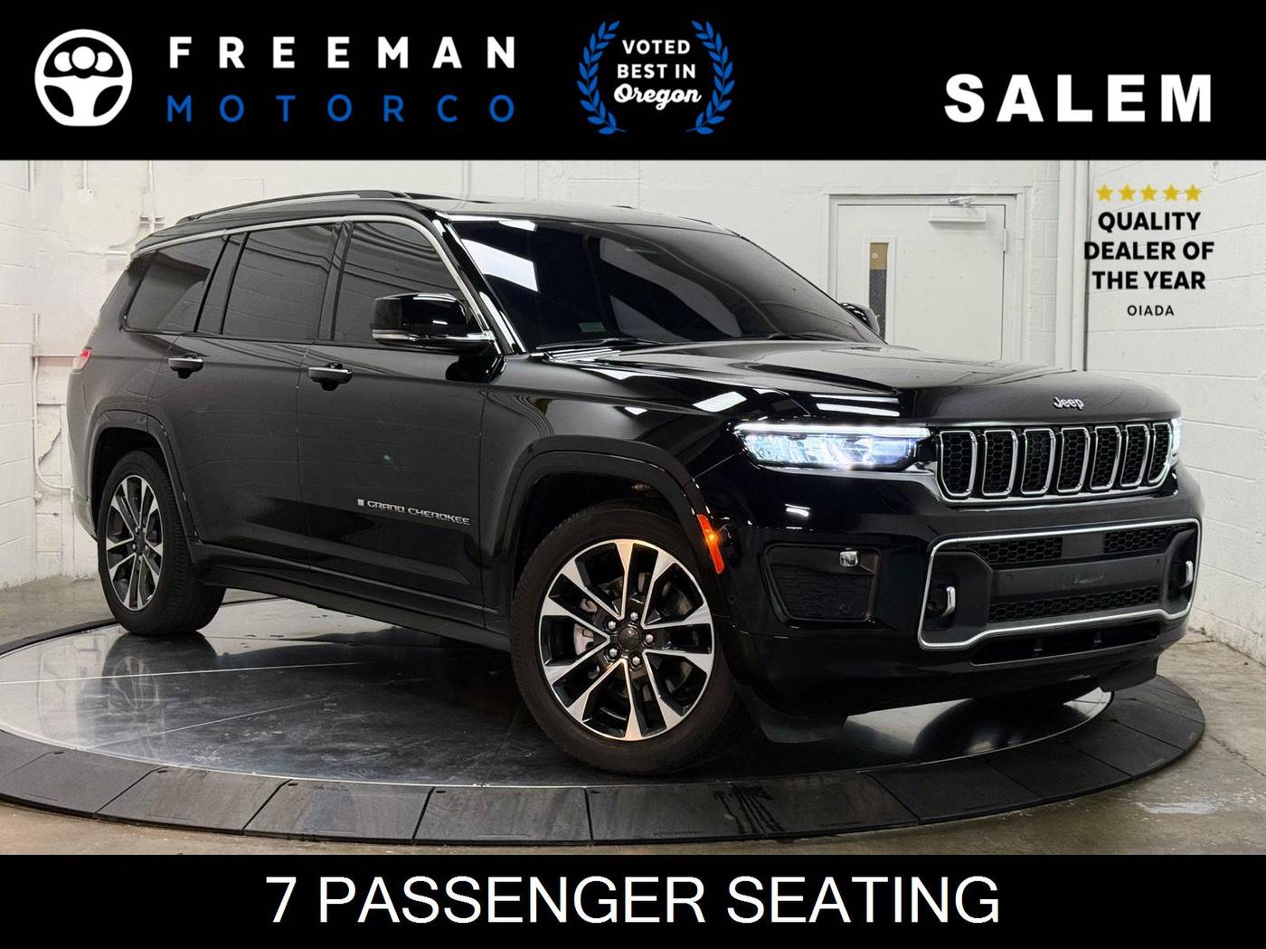 2023 Jeep Grand Cherokee Overland — SUV — 24,442 mi — Salem, OR