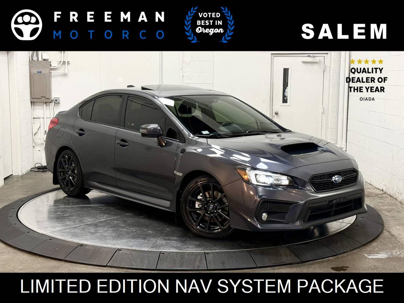 2020 Subaru WRX Limited — Sedan — 55,555 mi — Salem, OR