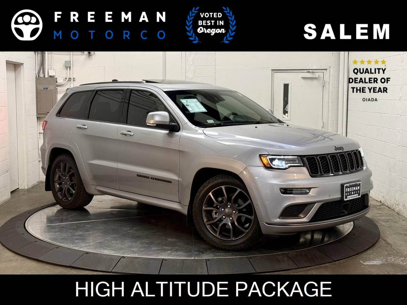 2020 Jeep Grand Cherokee High Altitude — SUV — 67,926 mi — Salem, OR