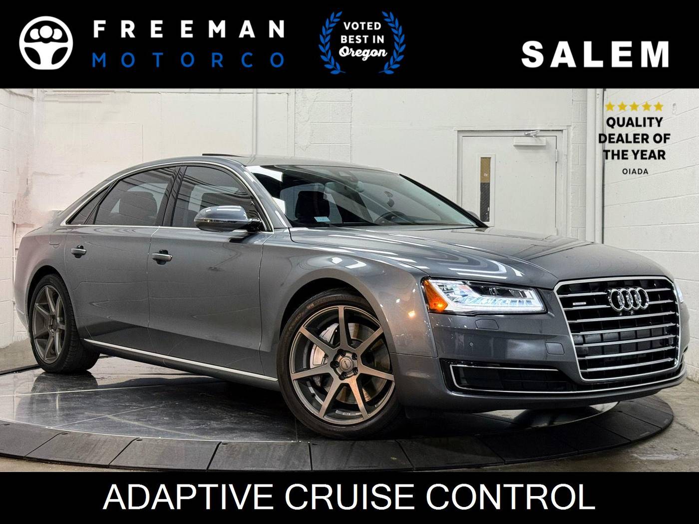 2015 Audi A8 3.0T — Sedan — 83,380 mi — Salem, OR