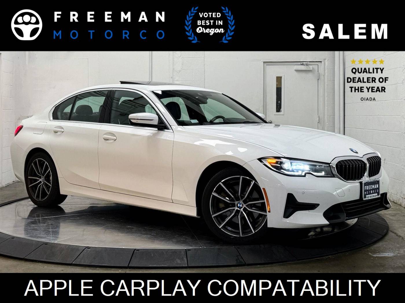 2020 BMW 3 Series 330i — Sedan — 92,564 mi — Salem, OR