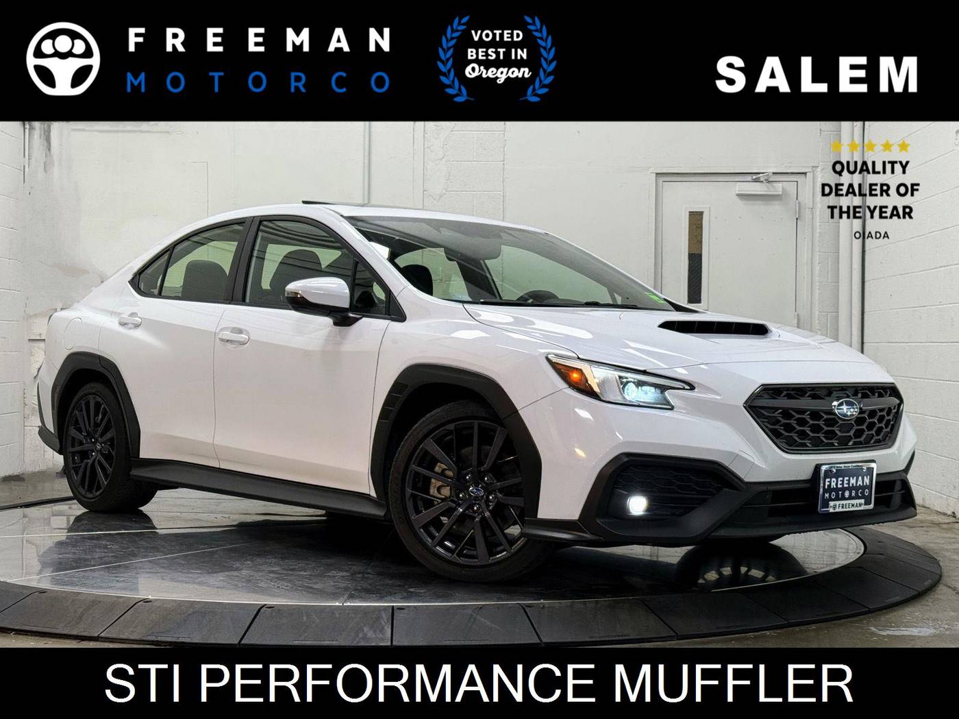 2022 Subaru WRX Limited — Sedan — 30,897 mi — Salem, OR