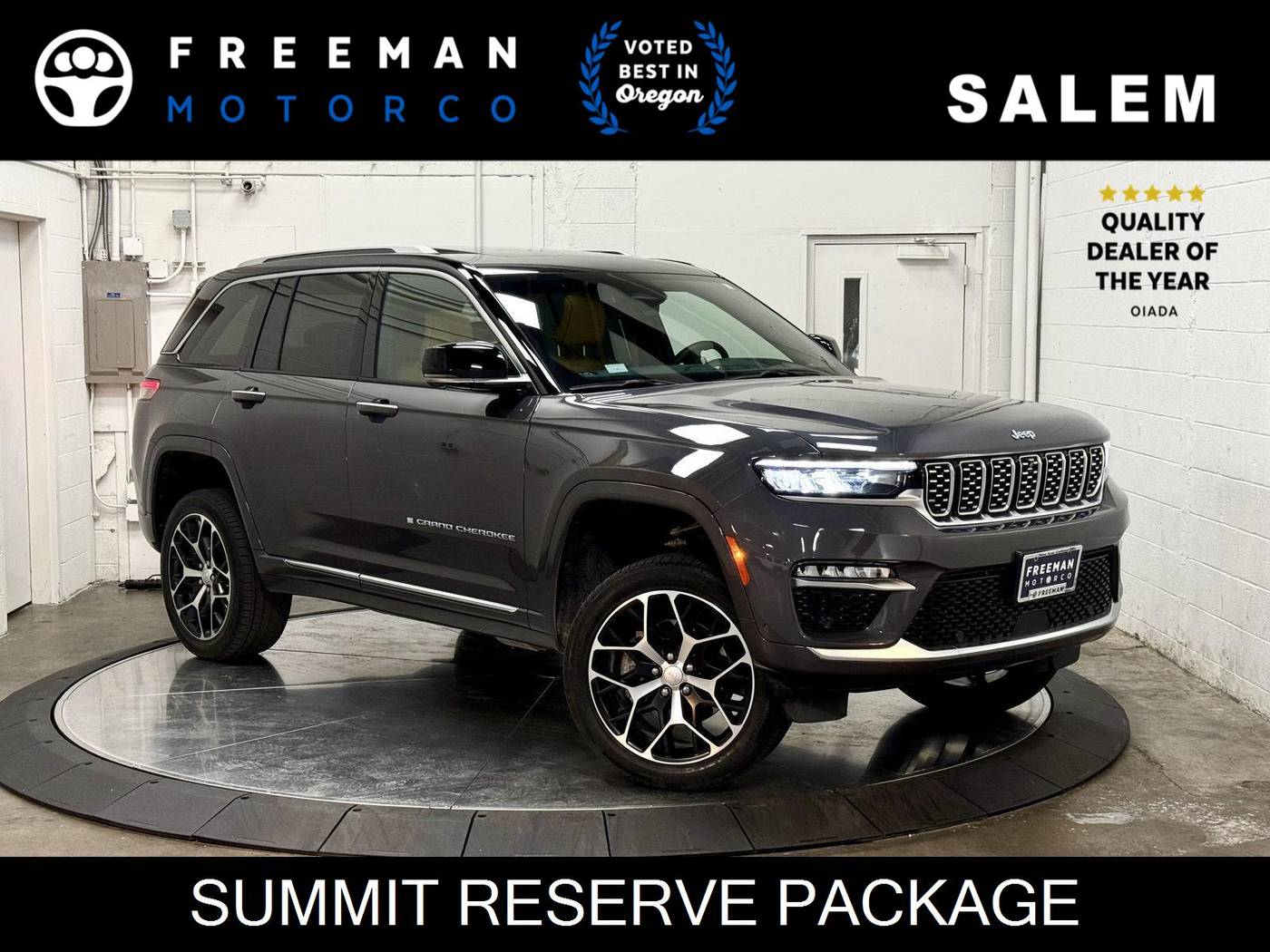 2022 Jeep Grand Cherokee Summit Reserve 4xe — SUV — 24,550 mi — Salem, OR