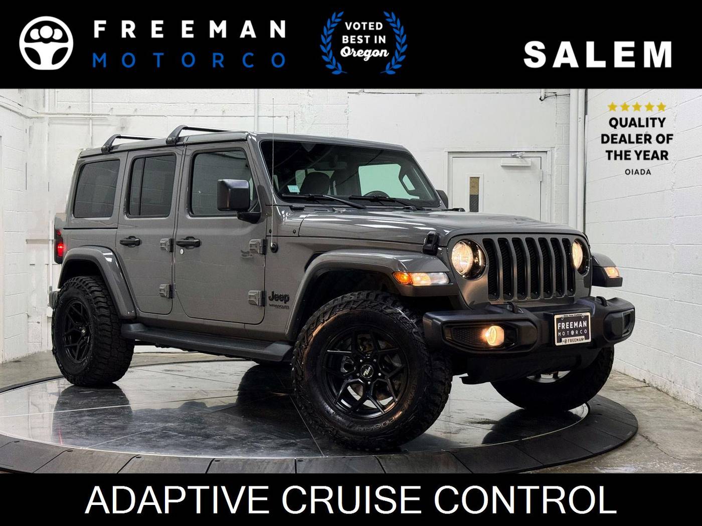 2021 Jeep Wrangler Sahara Altitude — SUV — 62,999 mi — Salem, OR