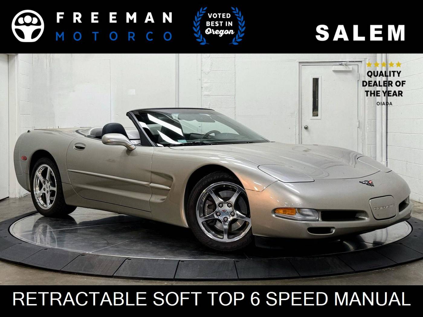 2002 Chevrolet Corvette Base — Convertible — 16,969 mi — Salem, OR