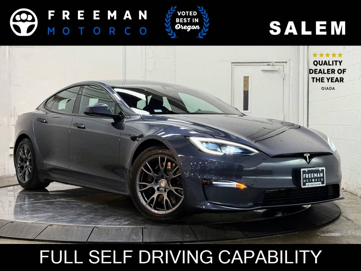 2022 Tesla Model S Plaid — Hatchback — 26,694 mi — Salem, OR