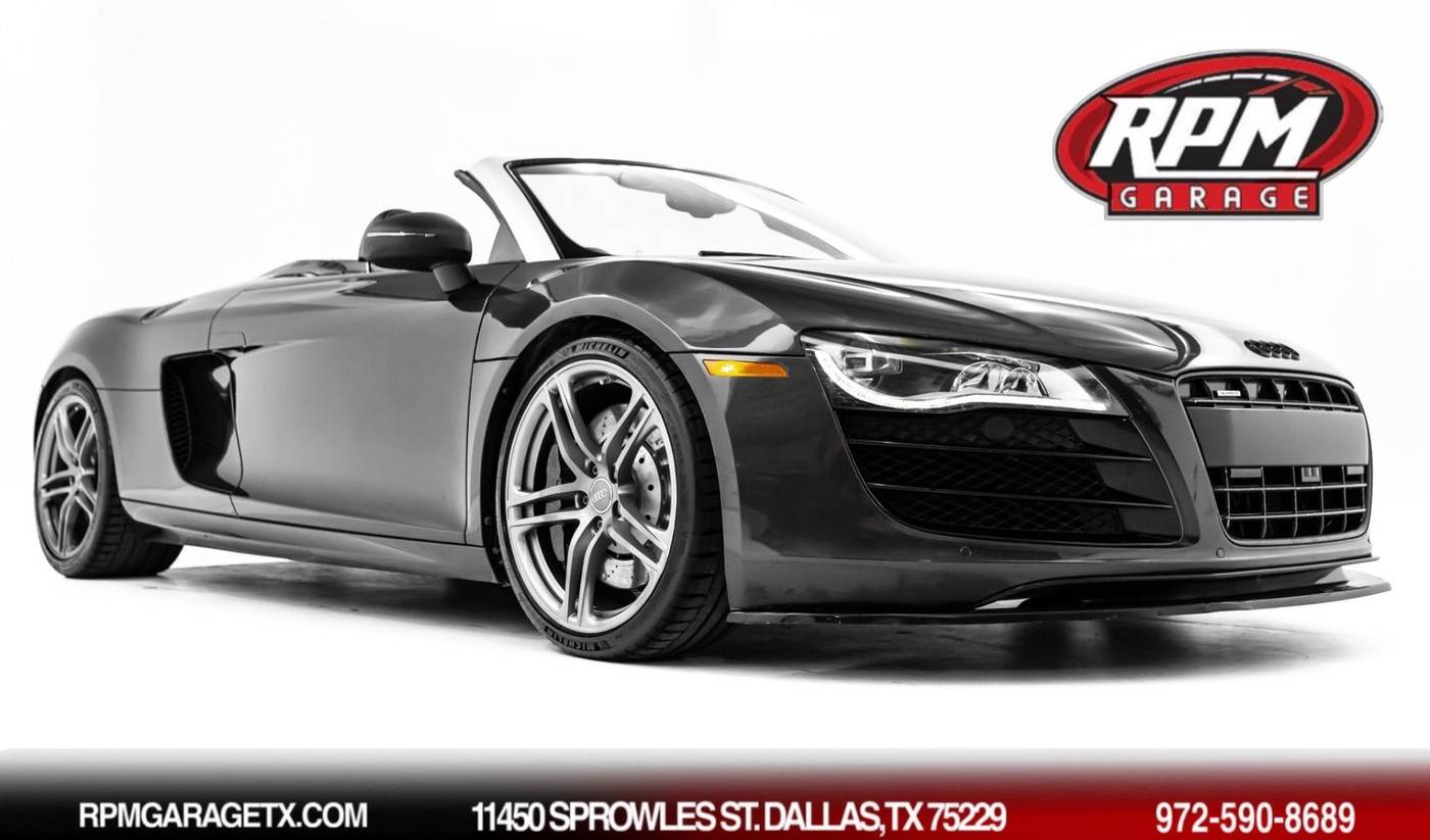2011 Audi R8 5.2L — Convertible — 54,535 mi — Dallas, TX