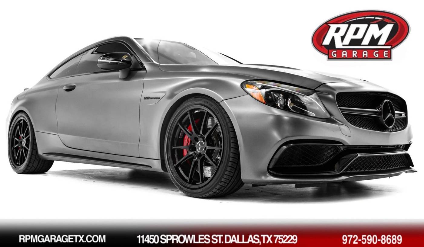 2018 Mercedes-Benz C-Class C 63 S AMG — Coupe — 103,040 mi — Dallas, TX