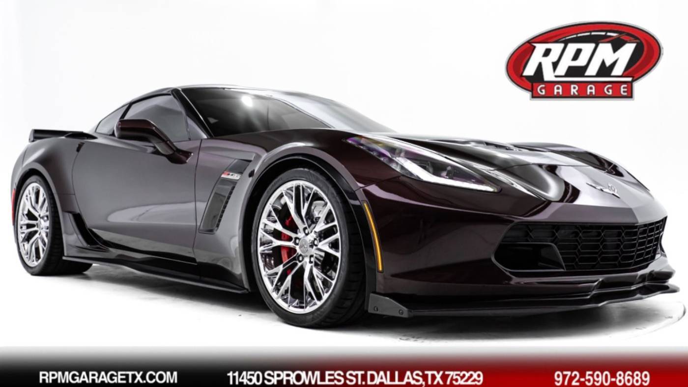2017 Chevrolet Corvette Z06 1LZ — Coupe — 28,913 mi — Dallas, TX