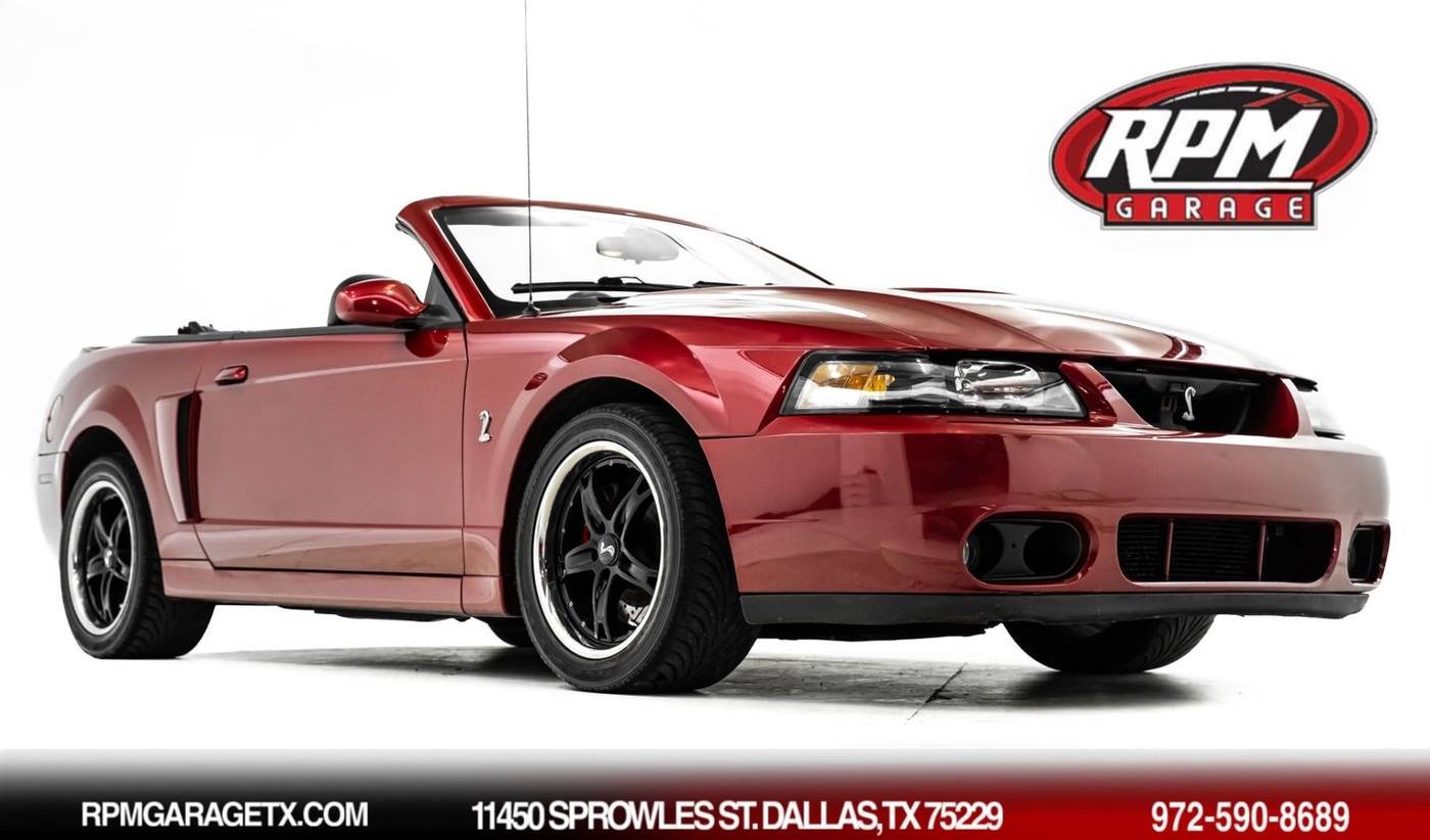 2003 Ford Mustang SVT Cobra — Convertible — 86,394 mi — Dallas, TX