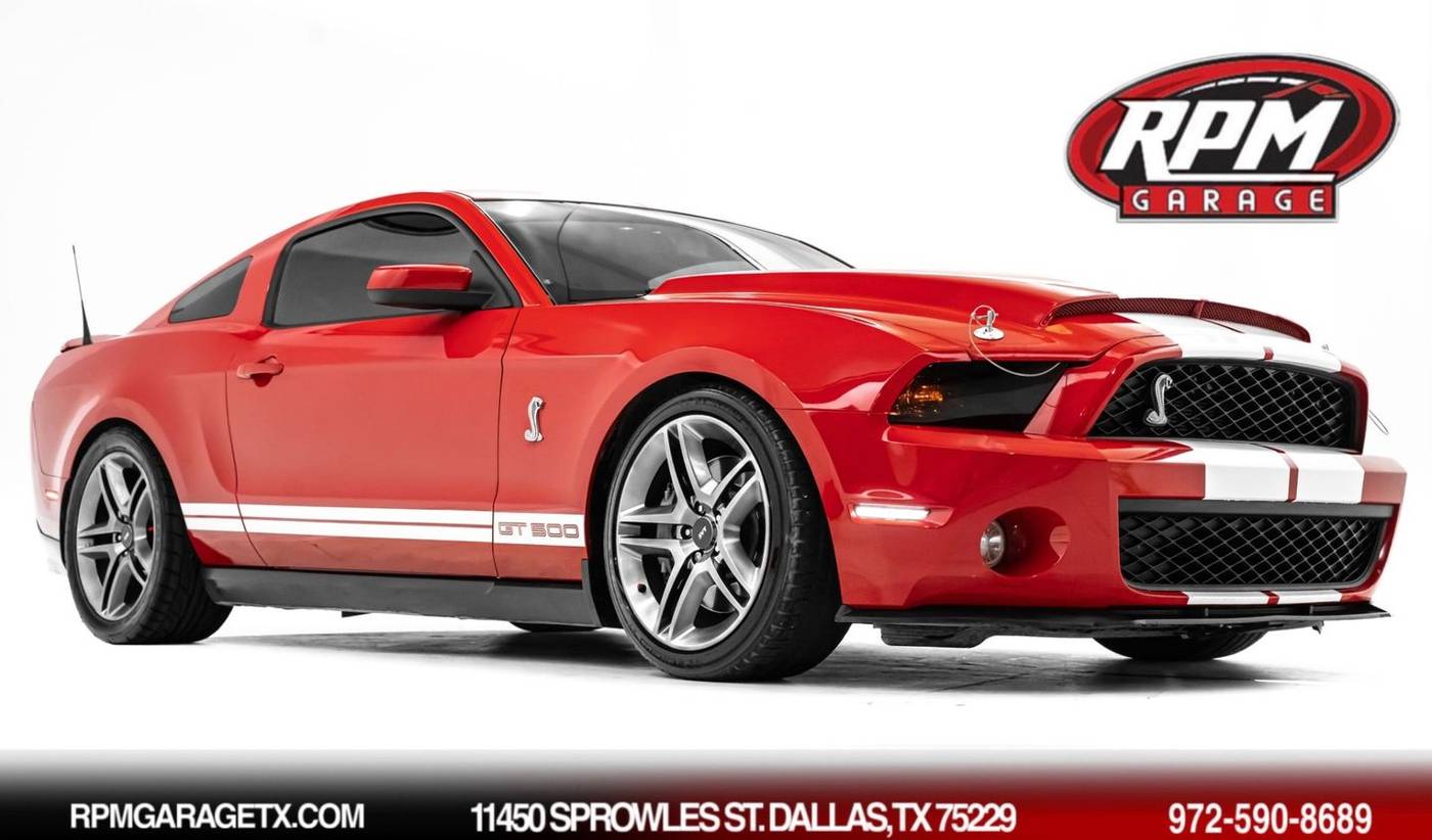 2010 Ford Mustang GT500 — Coupe — 38,409 mi — Dallas, TX