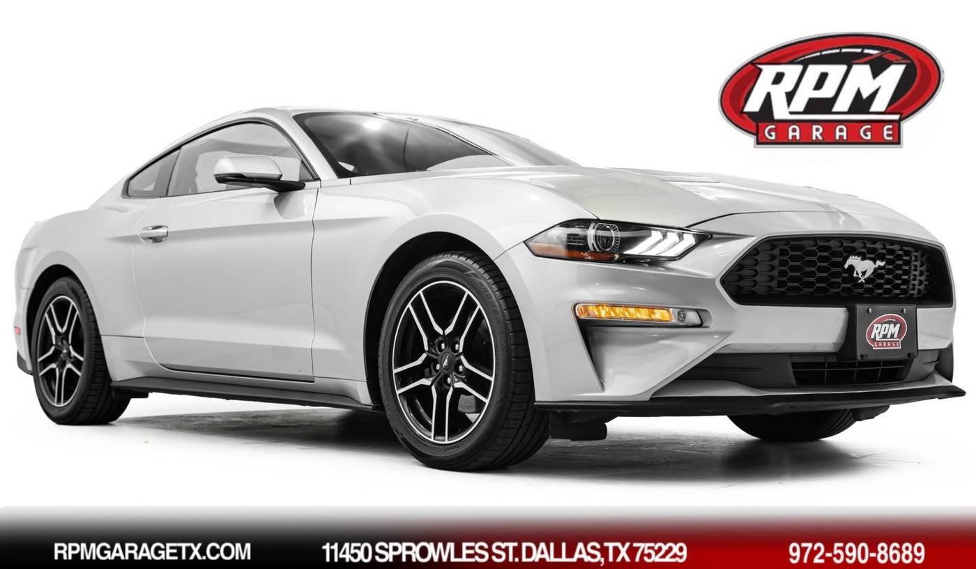 2019 Ford Mustang EcoBoost Premium — Coupe — 69,574 mi — Dallas, TX