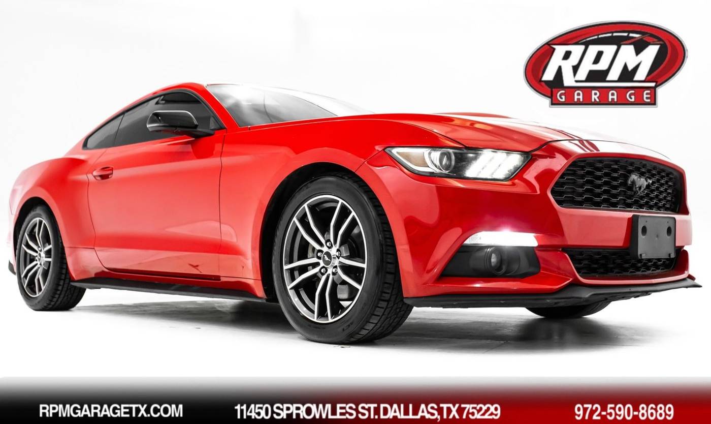 2017 Ford Mustang EcoBoost — Coupe — 133,603 mi — Dallas, TX