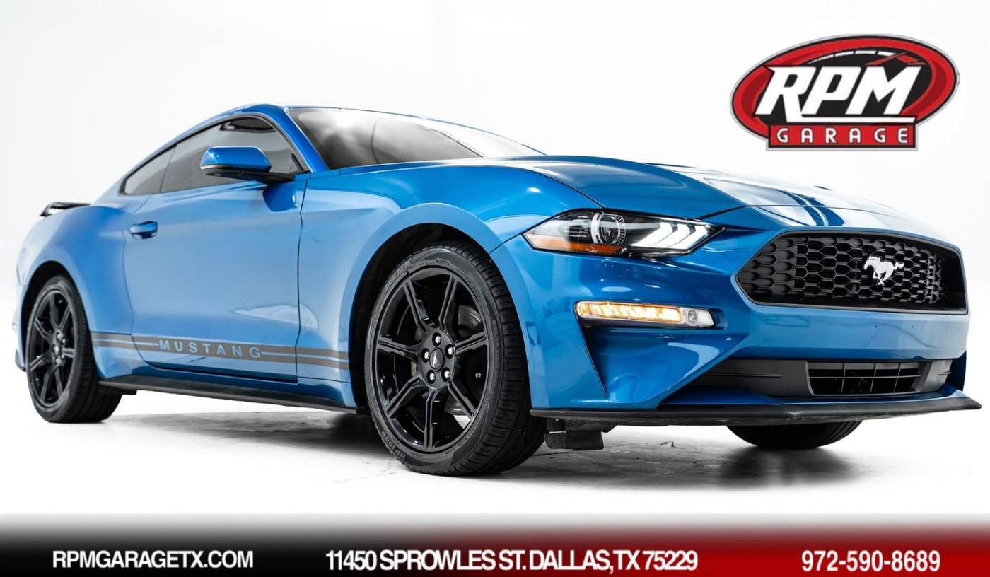 2019 Ford Mustang EcoBoost Premium — Coupe — 41,901 mi — Dallas, TX
