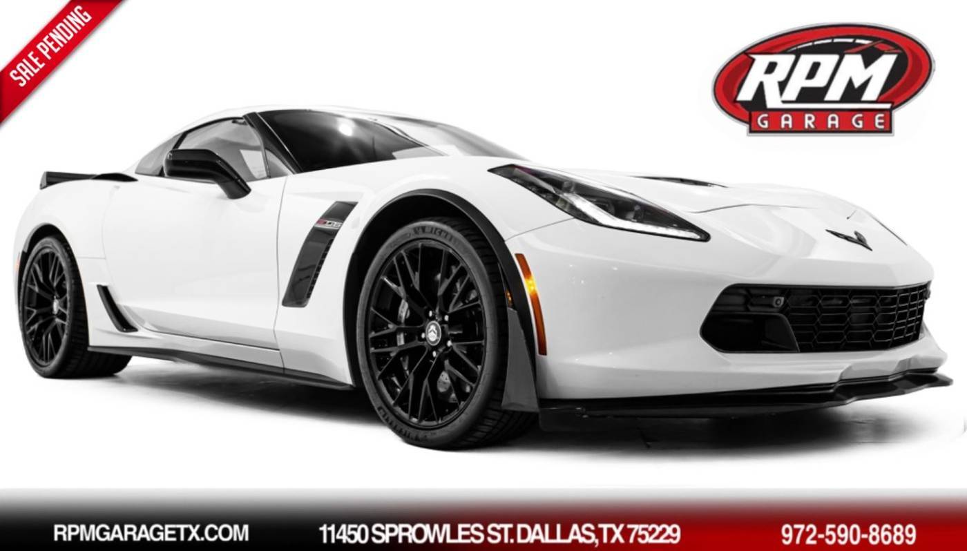 2016 Chevrolet Corvette Z06 3LZ — Coupe — 81,836 mi — Dallas, TX