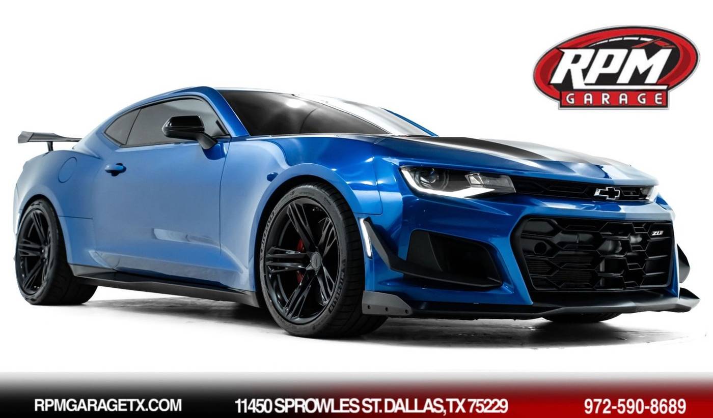 2018 Chevrolet Camaro ZL1 — Coupe — 23,727 mi — Dallas, TX