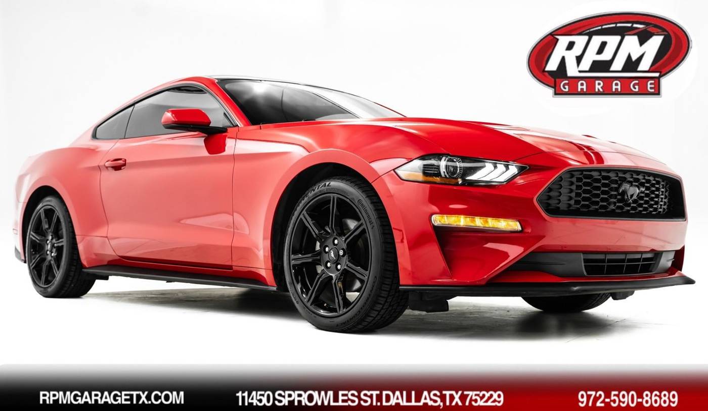 2020 Ford Mustang EcoBoost — Coupe — 37,475 mi — Dallas, TX