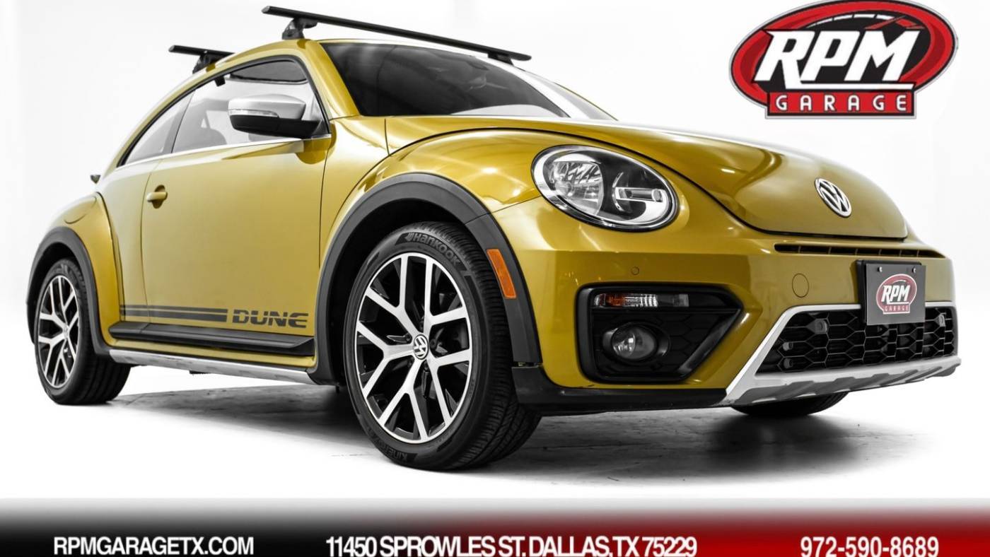 2016 Volkswagen Beetle 1.8T Dune — Hatchback — 28,670 mi — Dallas, TX