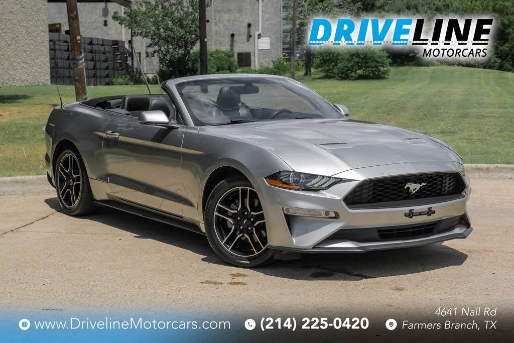 2020 Ford Mustang EcoBoost Premium — Convertible — 63,160 mi — Farmers Branch, TX