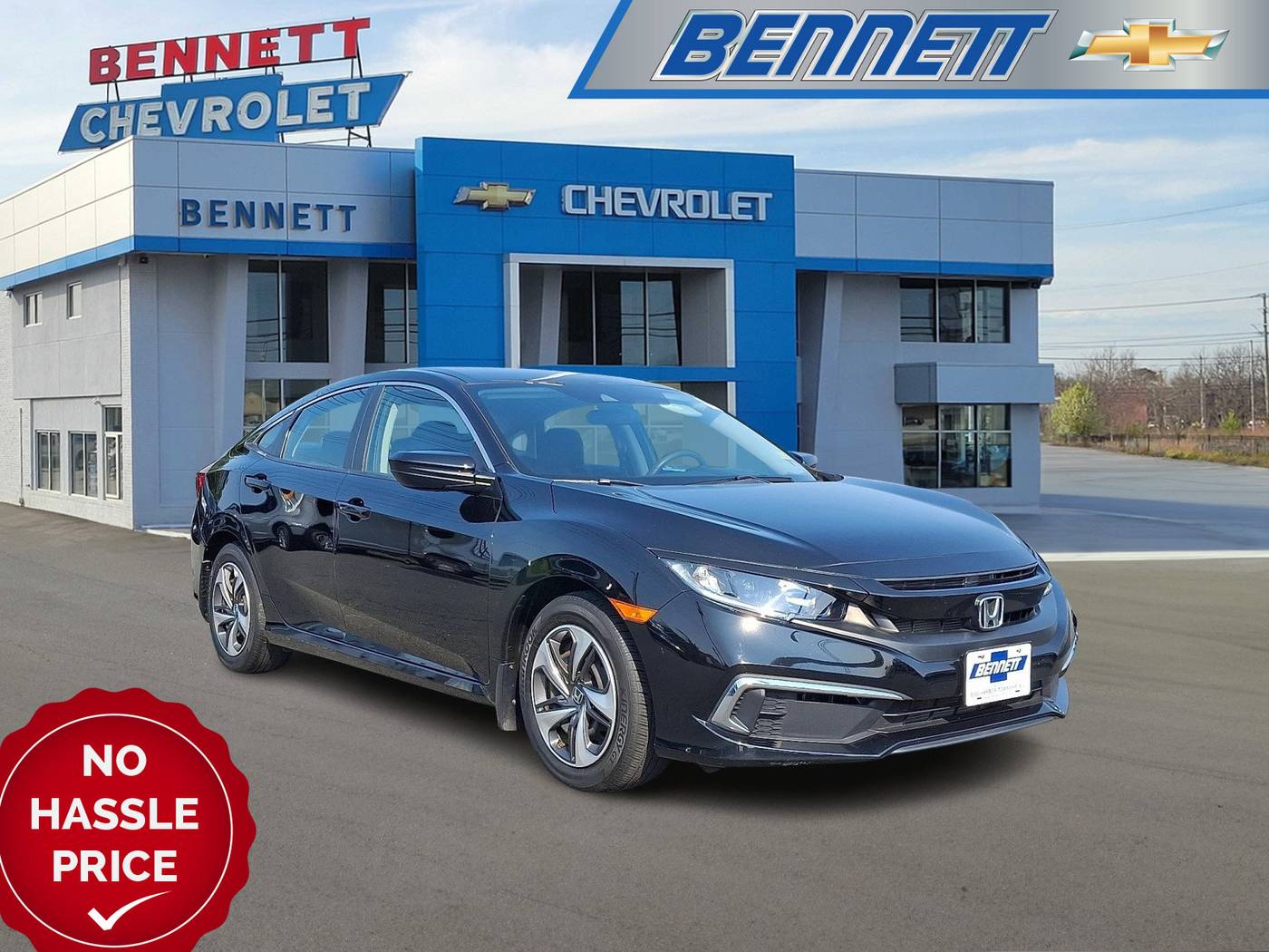 2019 Honda Civic LX — Sedan — 46,792 mi — Egg Harbor Township, NJ