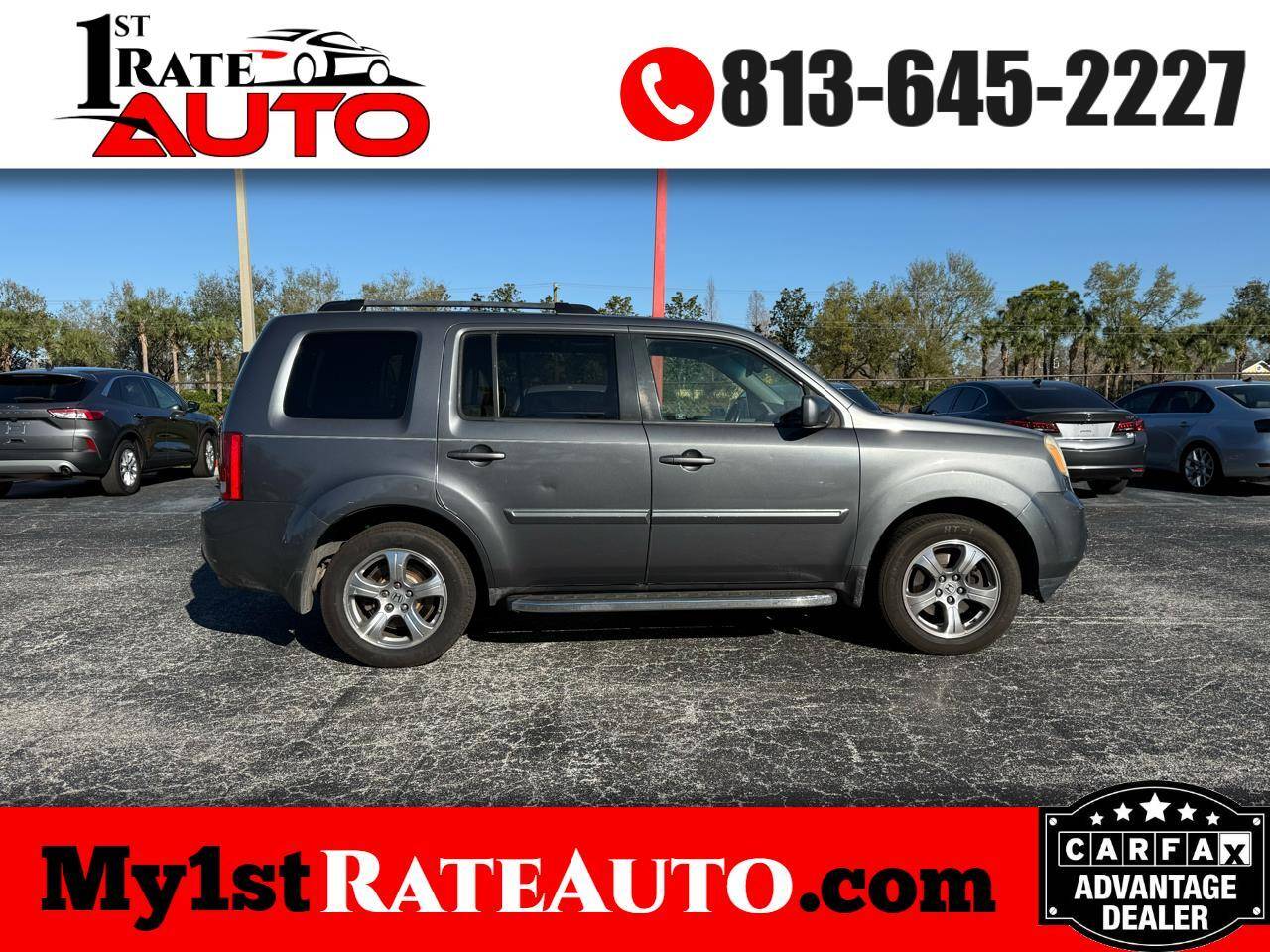 2012 Honda Pilot EX-L — SUV — 235,429 mi — Apollo Beach, FL