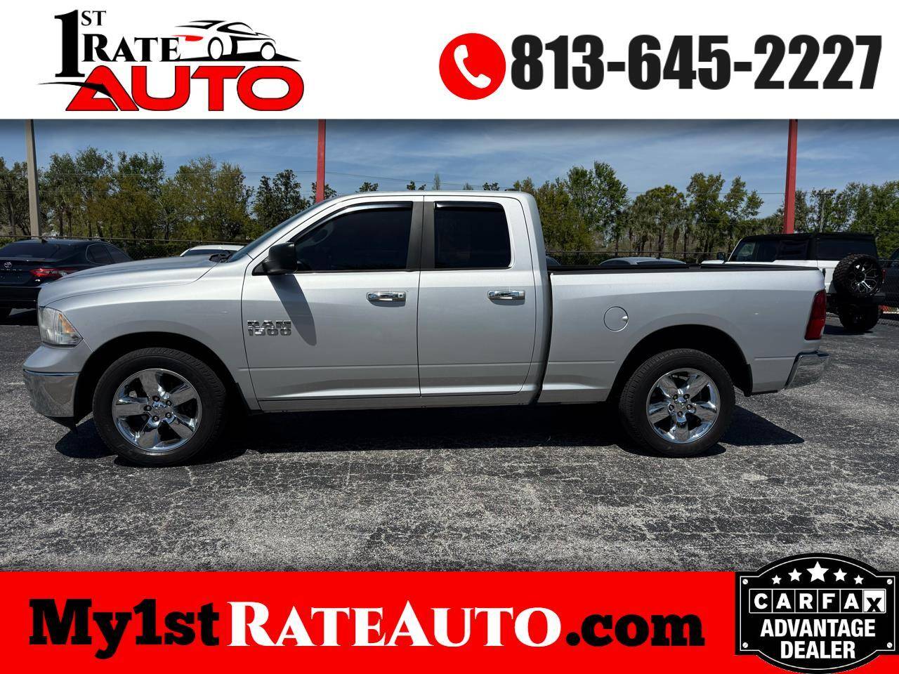 2015 Ram 1500 SLT — Pickup Truck — 96,896 mi — Apollo Beach, FL