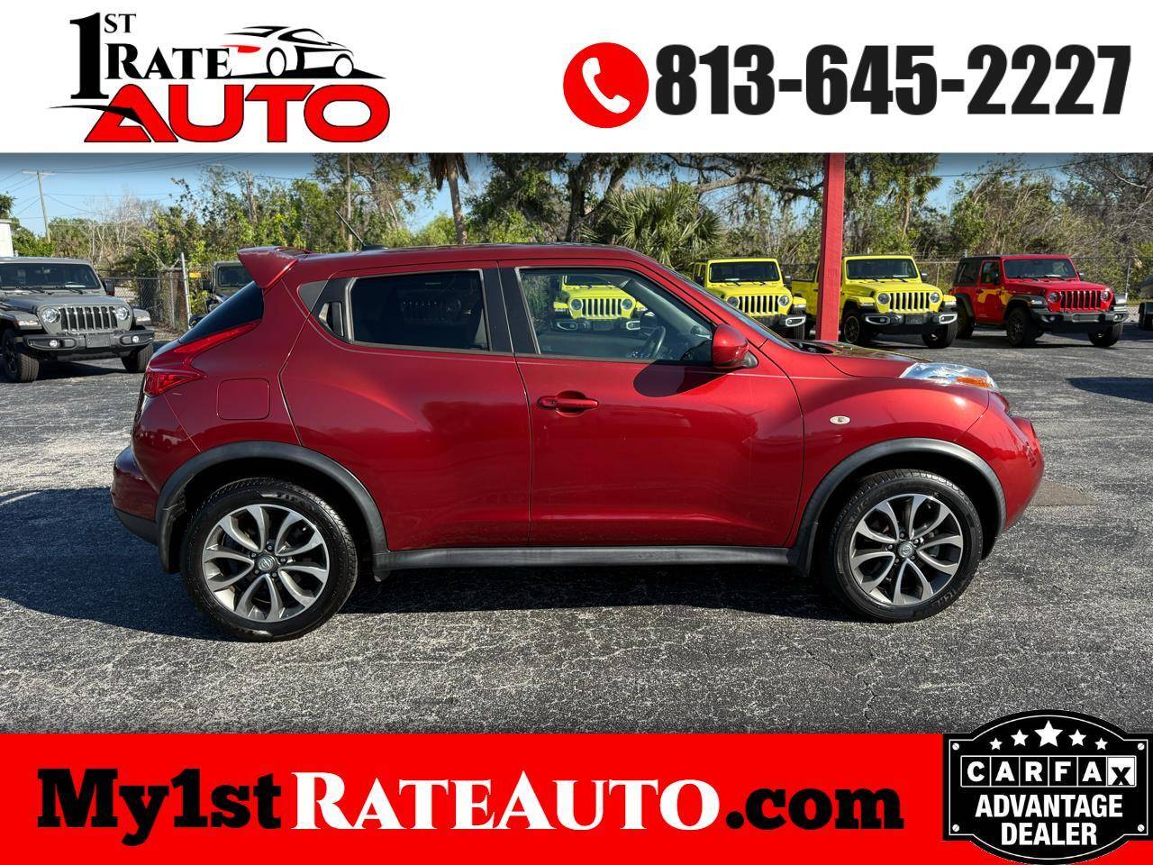 2014 Nissan JUKE SV — SUV — 63,680 mi — Apollo Beach, FL