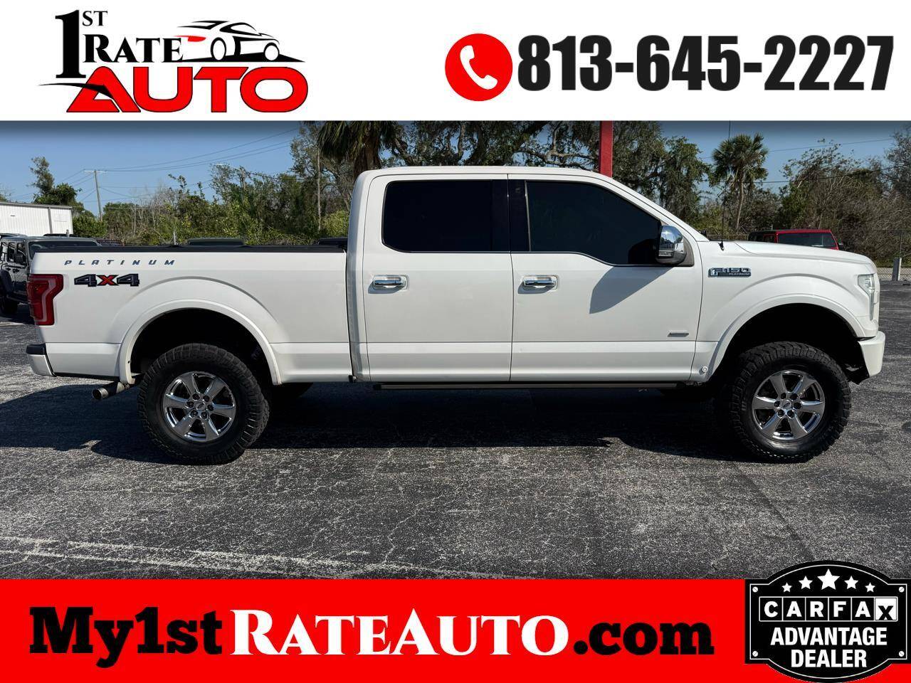 2015 Ford F-150 XLT — Pickup Truck — 95,003 mi — Apollo Beach, FL