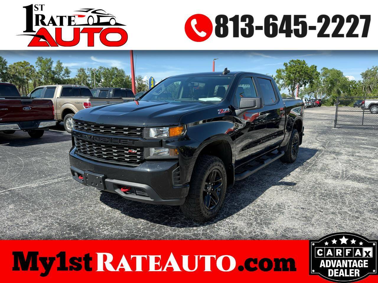 2019 Chevrolet Silverado 1500 Custom Trail Boss — Pickup Truck — 156,730 mi — Apollo Beach, FL