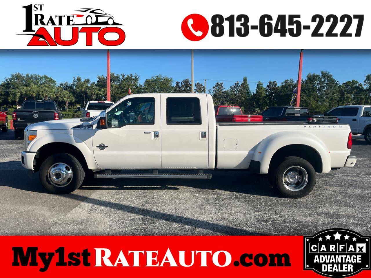 2016 Ford Super Duty F-350 Platinum — Pickup Truck — 161,539 mi — Apollo Beach, FL