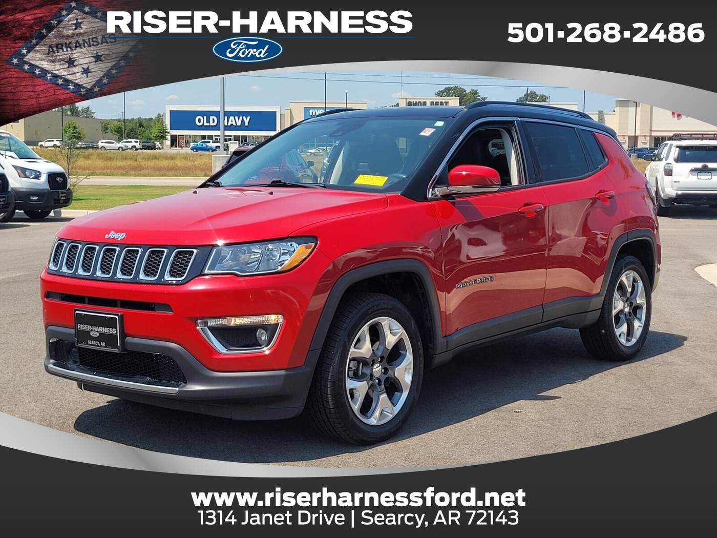 2021 Jeep Compass Limited — SUV — 47,494 mi — Searcy, AR
