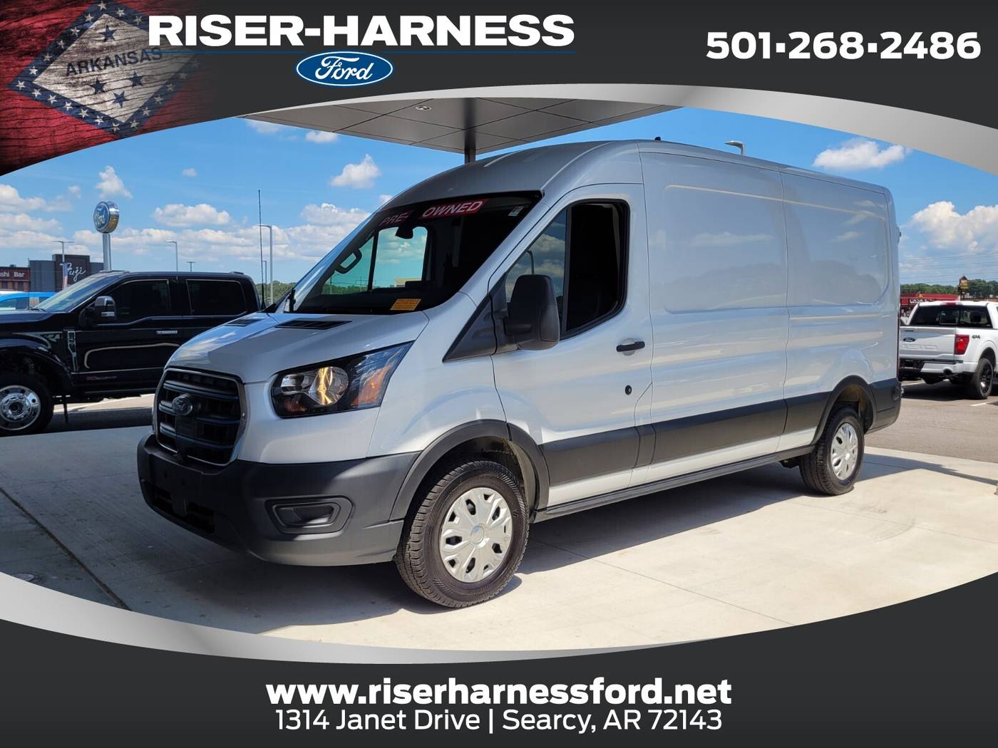 2022 Ford E-Transit Cargo Van T-350 — Cargo Van — 2,237 mi — Searcy, AR