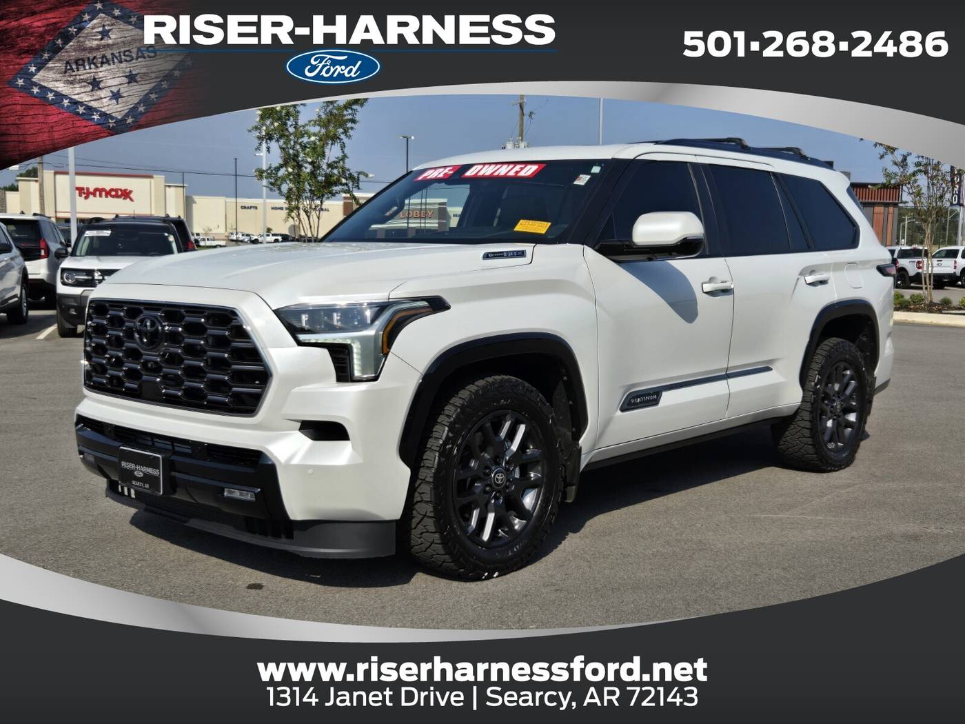2025 Toyota Sequoia Platinum — SUV — 8,490 mi — Searcy, AR