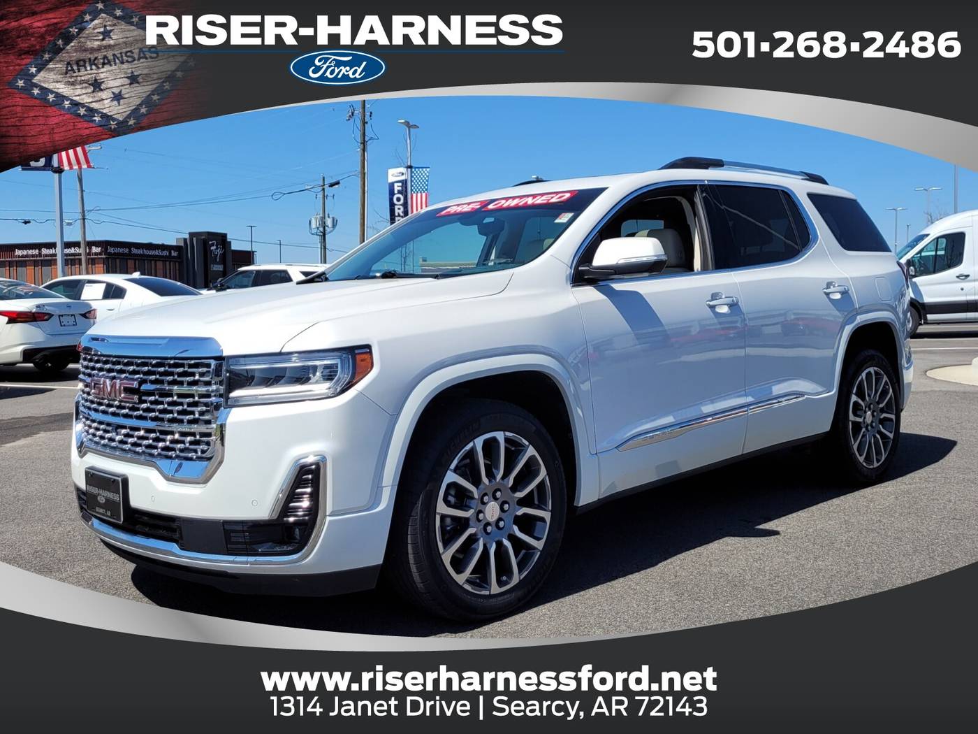2021 GMC Acadia Denali — SUV — 38,269 mi — Searcy, AR