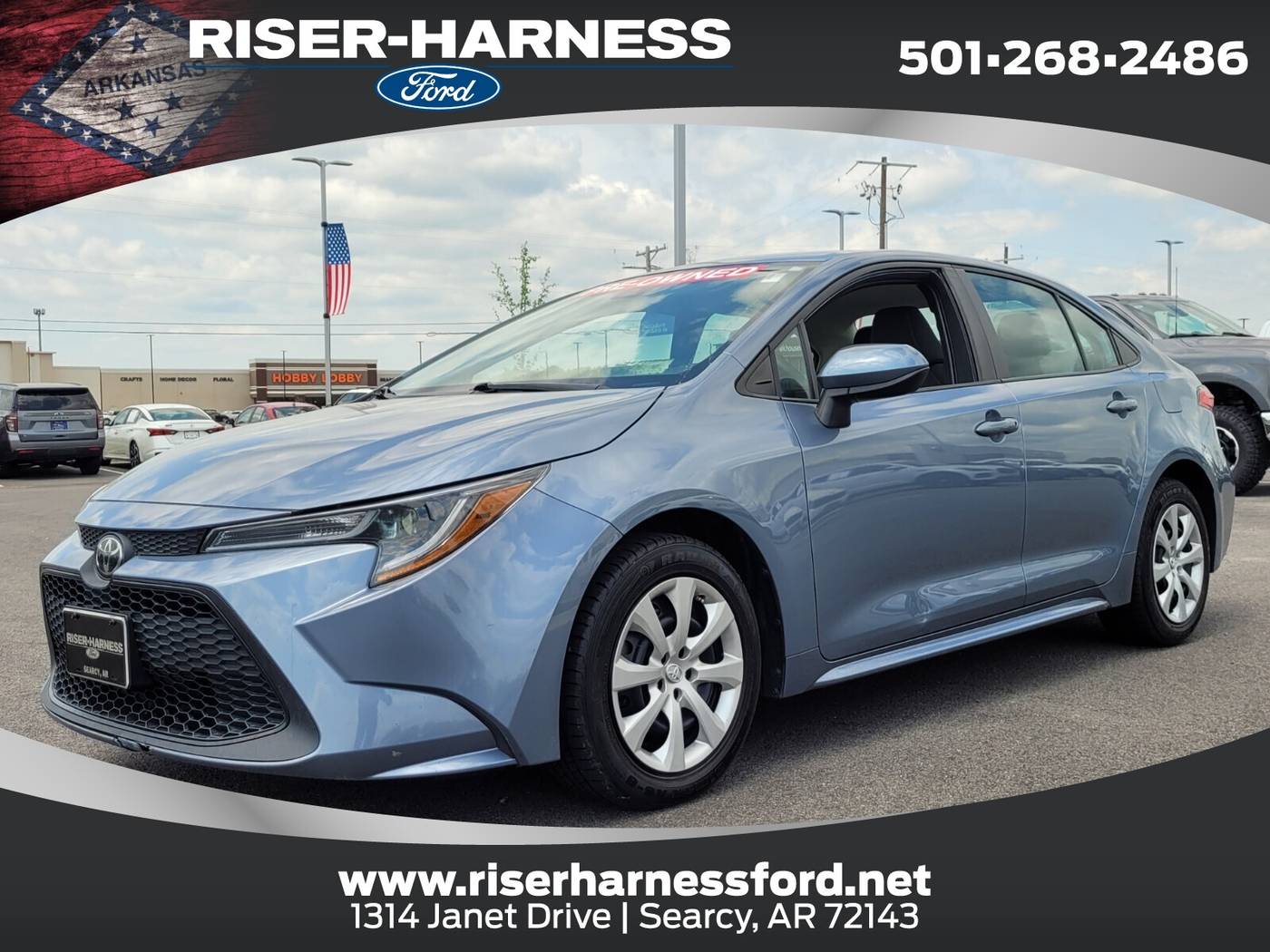 2021 Toyota Corolla LE — Sedan — 42,533 mi — Searcy, AR