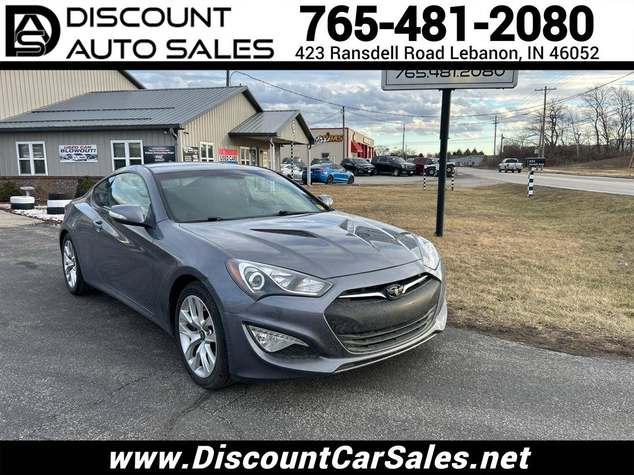 2016 Hyundai Genesis Coupe 3.8 Base — Coupe — 56,869 mi — Lebanon, IN