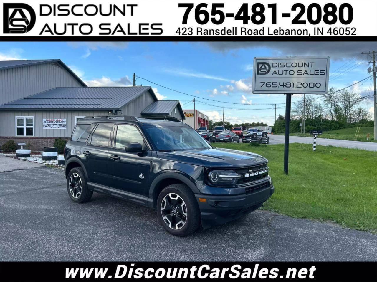 2021 Ford Bronco Sport Outer Banks — SUV — 100,888 mi — Lebanon, IN