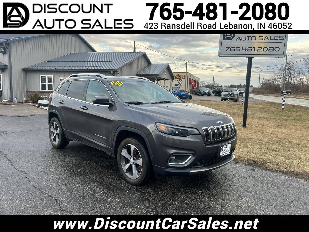 2019 Jeep Cherokee Limited — SUV — 78,222 mi — Lebanon, IN