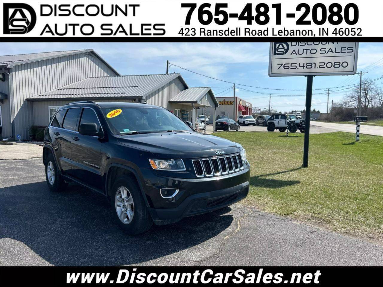2016 Jeep Grand Cherokee Laredo — SUV — 140,088 mi — Lebanon, IN