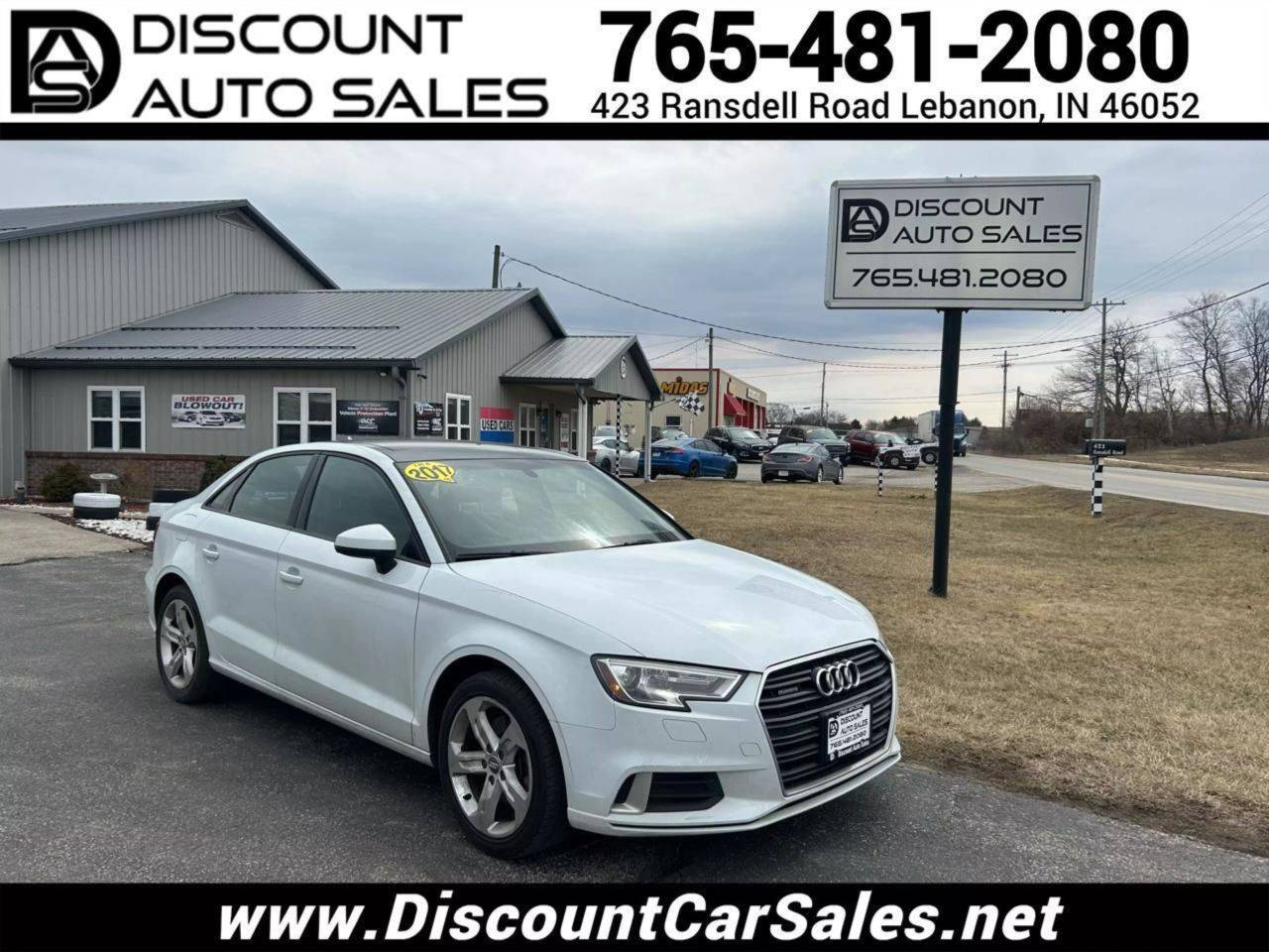 2017 Audi A3 Premium — Sedan — 76,897 mi — Lebanon, IN