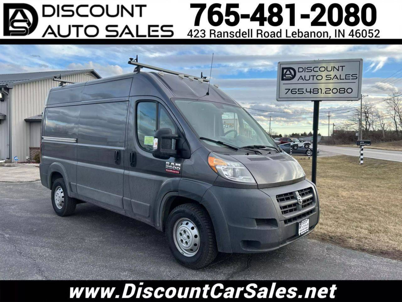 2015 Ram ProMaster Cargo Van 2500 — Cargo Van — 73,060 mi — Lebanon, IN