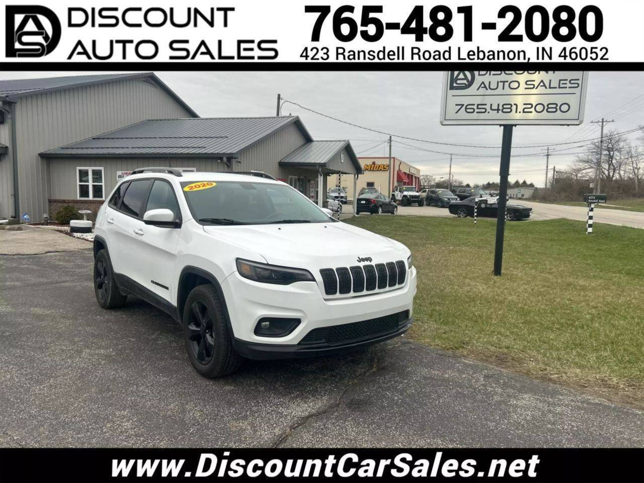 2020 Jeep Cherokee Altitude — SUV — 62,243 mi — Lebanon, IN