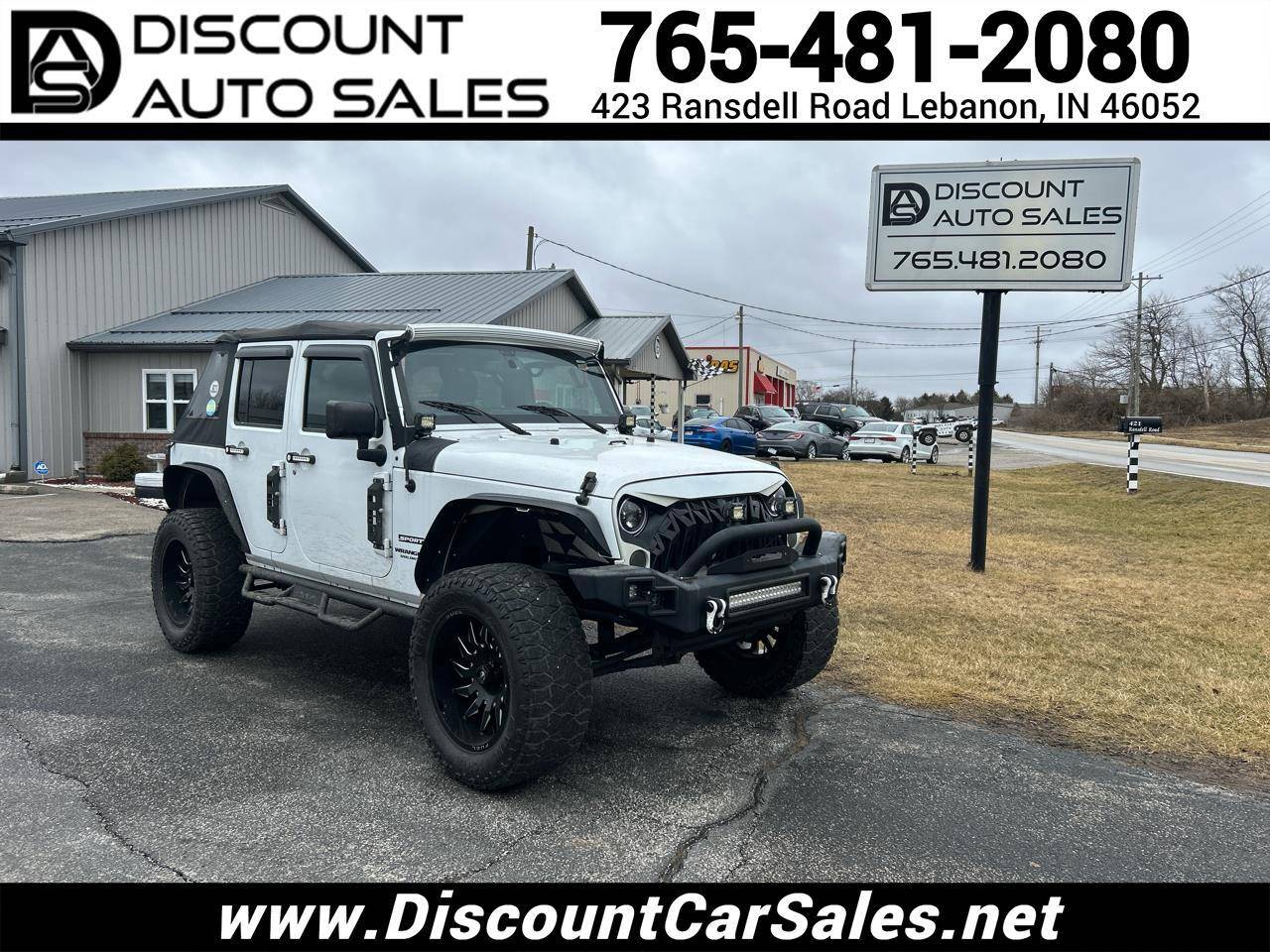 2017 Jeep Wrangler Sport — SUV — 124,806 mi — Lebanon, IN