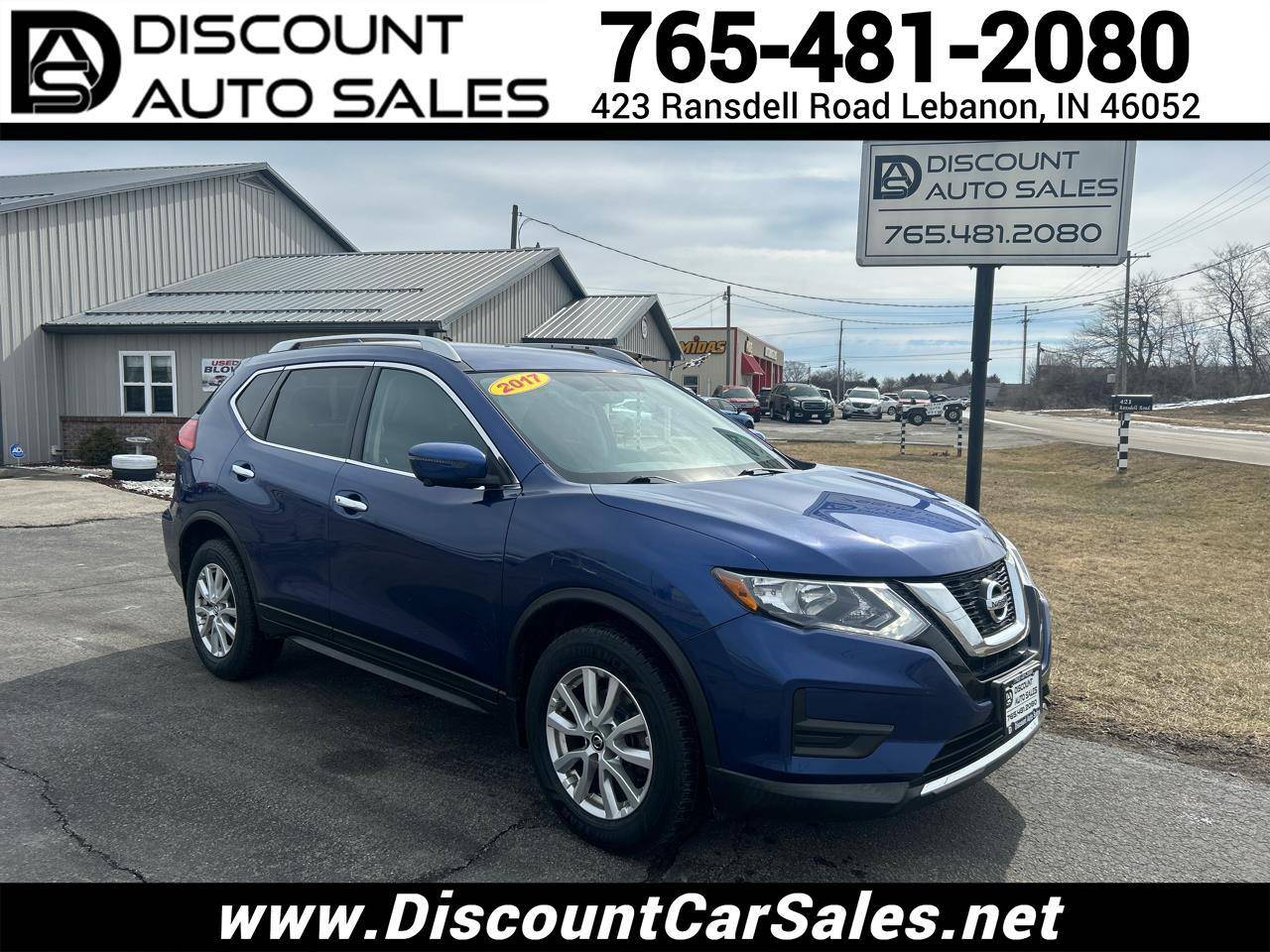 2017 Nissan Rogue SV — SUV — 52,638 mi — Lebanon, IN