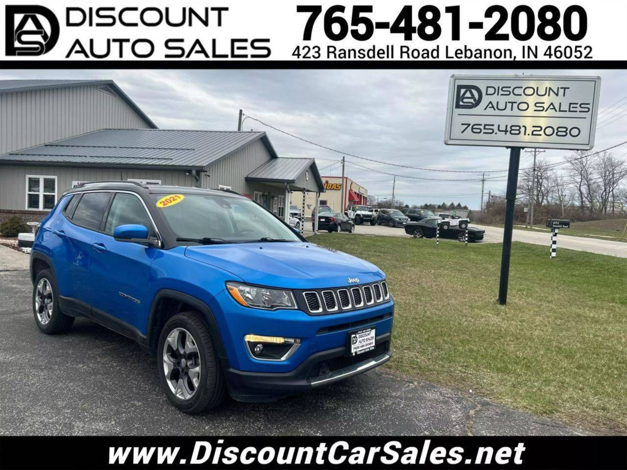 2021 Jeep Compass Limited — SUV — 66,758 mi — Lebanon, IN