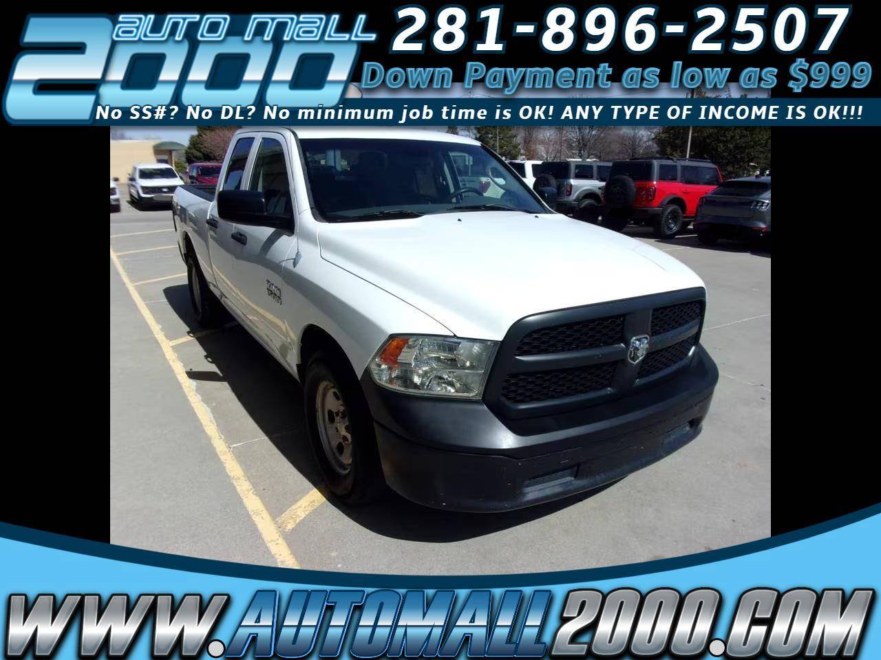 2014 Ram 1500 Tradesman — Pickup Truck — 143,933 mi — Houston, TX