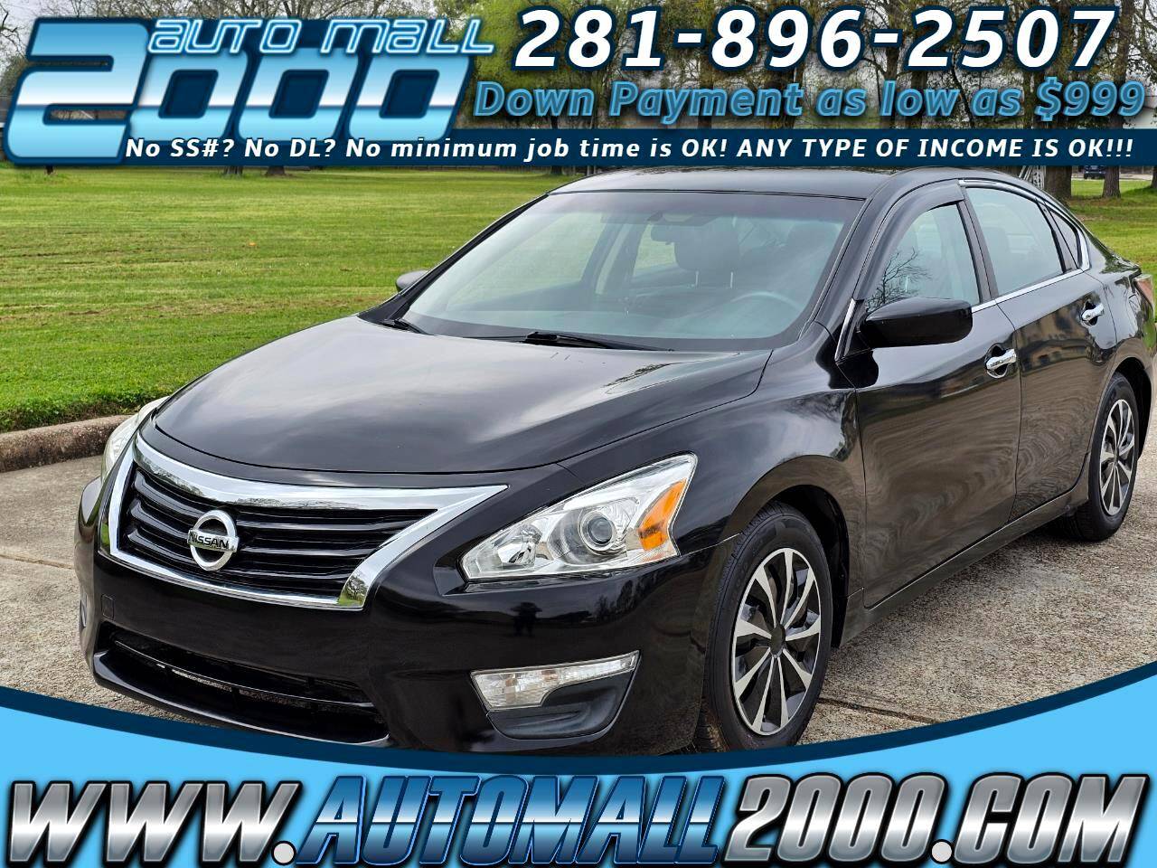 2015 Nissan Altima 2.5 SV — Sedan — 136,769 mi — Houston, TX