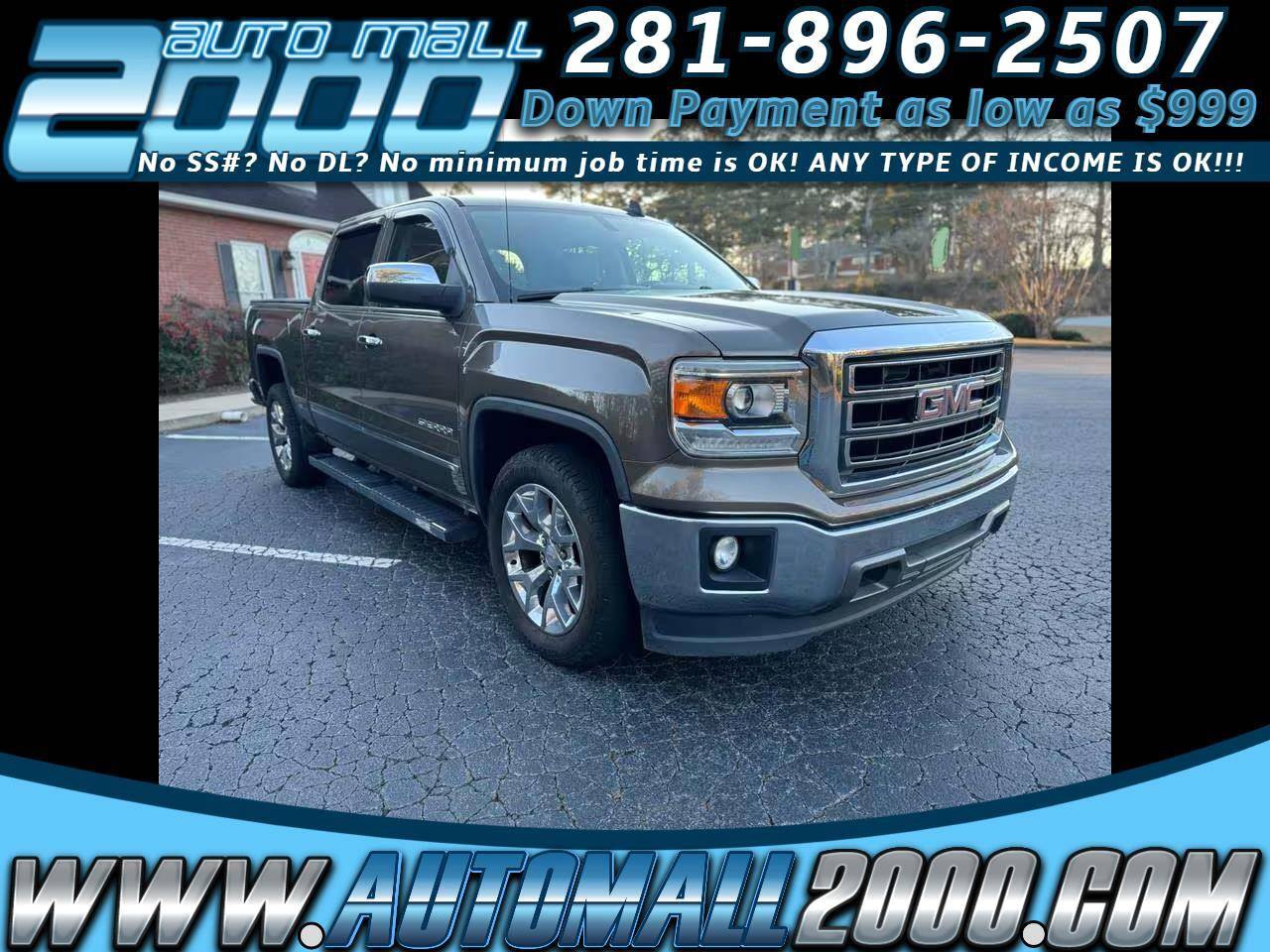 2015 GMC Sierra 1500 SLT — Pickup Truck — 148,287 mi — Houston, TX