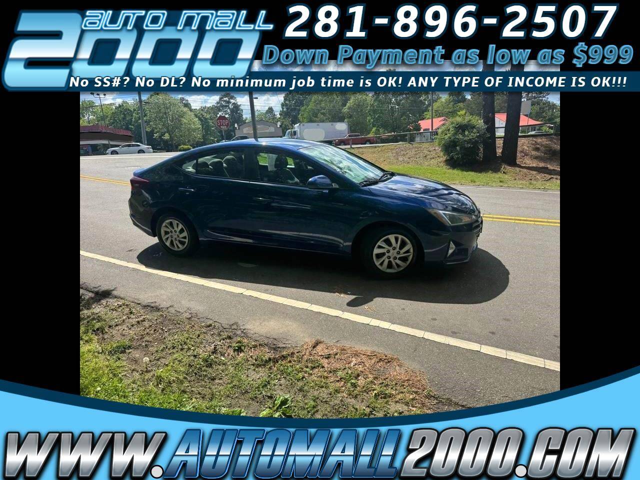2019 Hyundai Elantra SE — Sedan — 70,995 mi — Houston, TX